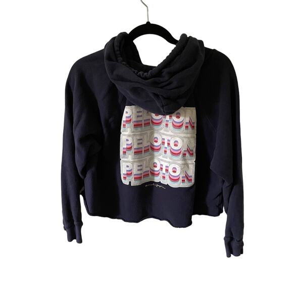 SPIRITUAL GANGSTER X PELOTON Cropped Hoodie Sweatshirt Size M - Picture 4 of 5